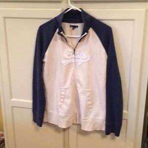 Gap Baseball design Zipper Front Jacket Large